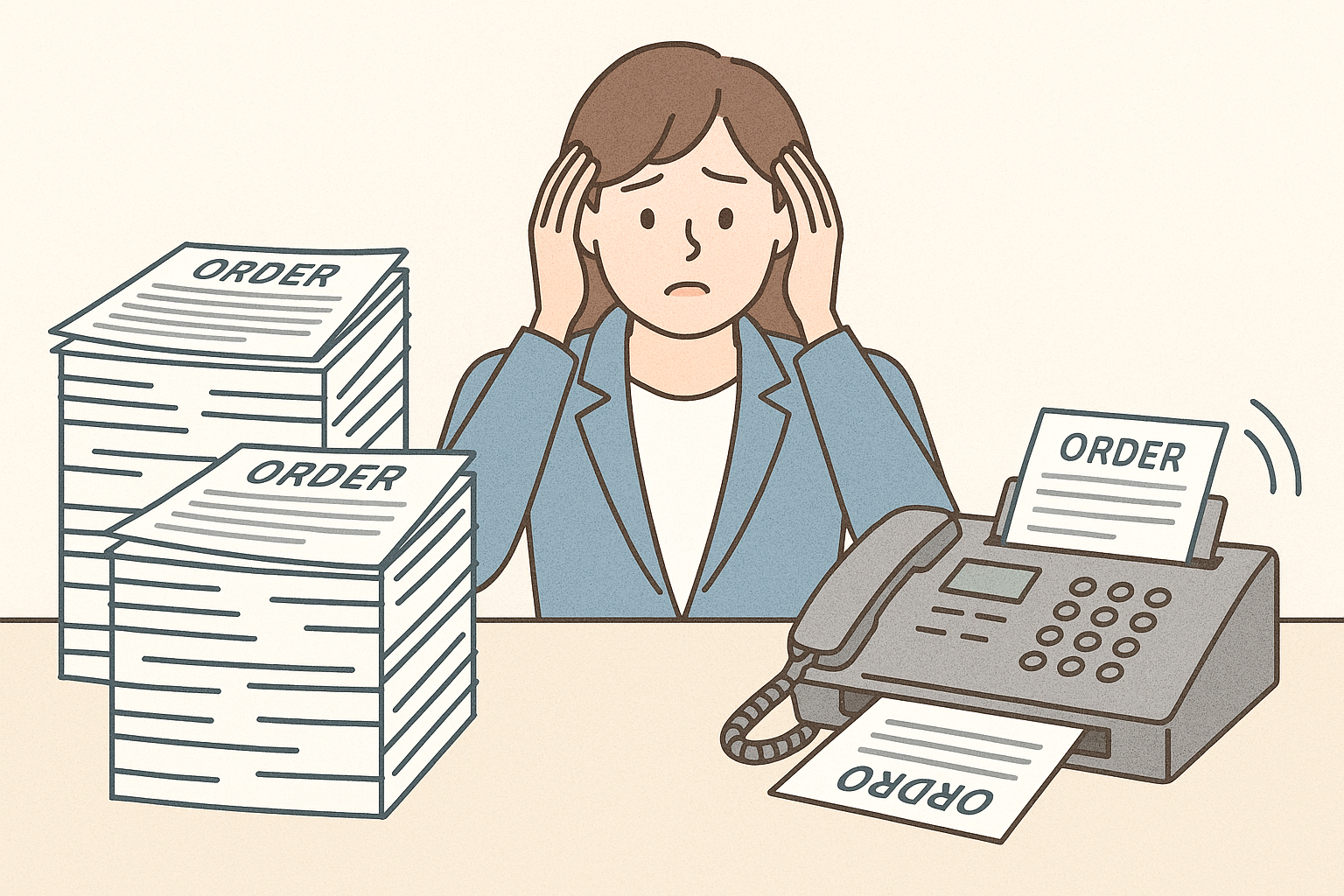 【FAX受注やめたい方へ】「取引先が...」は言い訳?スムーズな廃止を実現する3ステップと代替システム徹底比較
