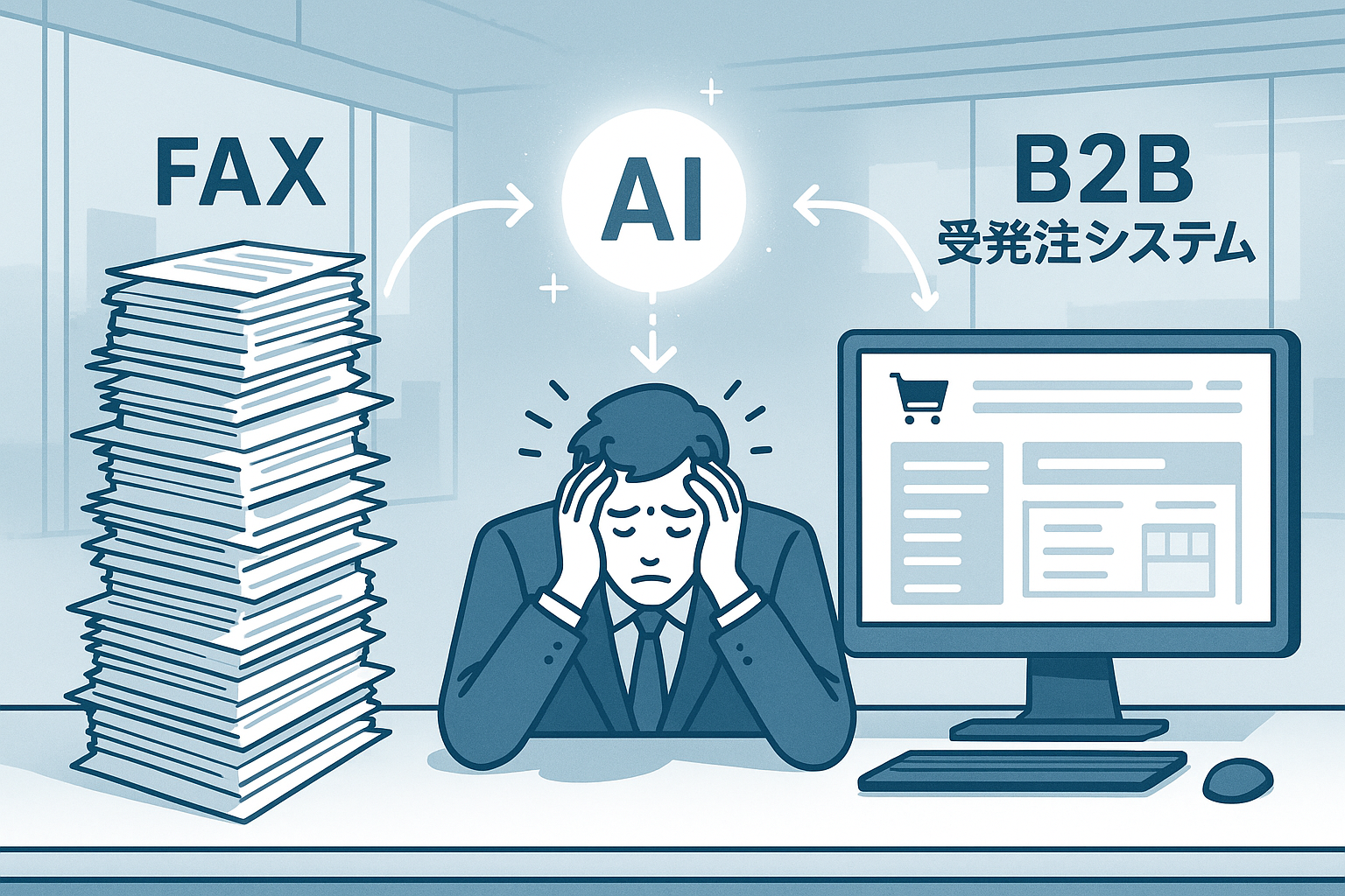 脱・Excel管理！商社が受発注システムで「仕入」と「販売」を完全同期させる方法