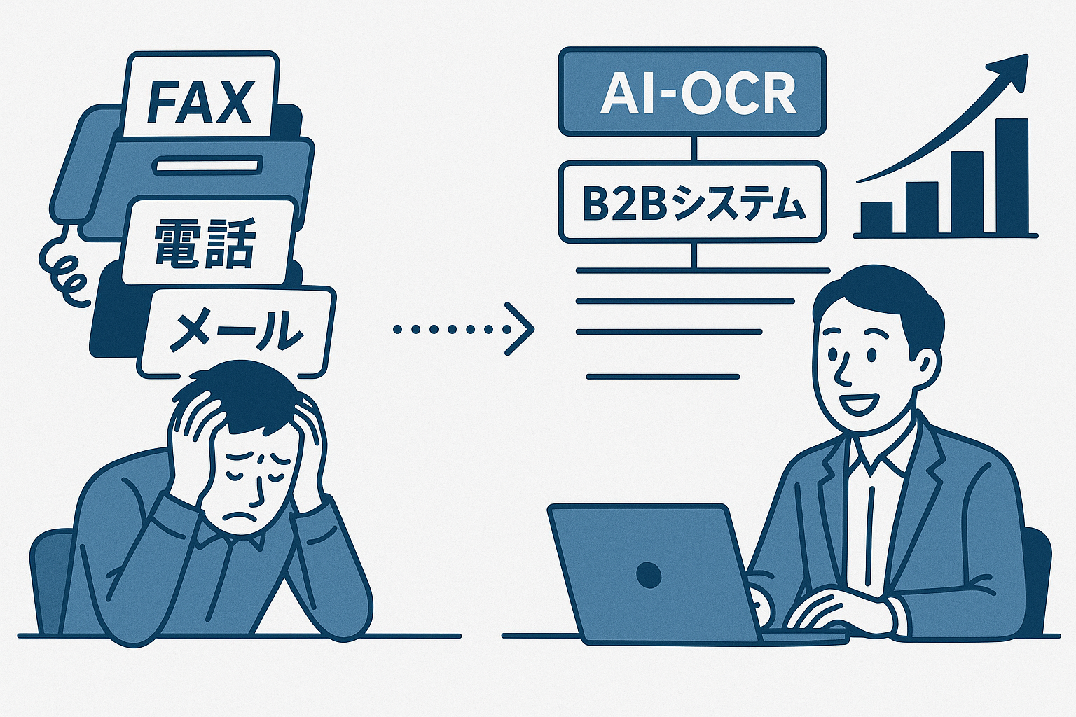 「掛け率が違う」「FAXが多い」… 卸売業の“ムリ”を解決する受発注システムとは? 属人化をなくし、売上を伸ばす「攻めのバックオフィス」構築術